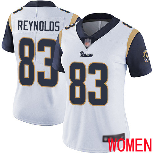 Los Angeles Rams Limited White Women Josh Reynolds Road Jersey NFL Football 83 Vapor Untouchable